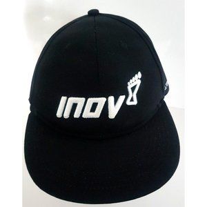 INOV8 All Terrain Black Cap Hat Large Adult Unisex Adjustable 100% Cotton